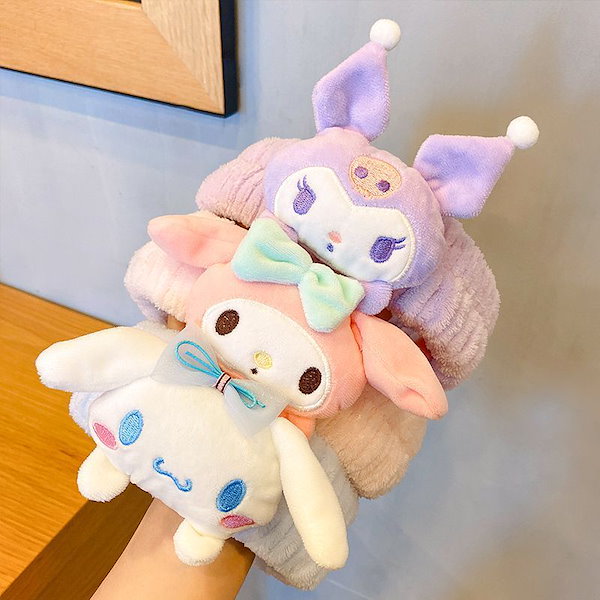 Qoo10] サンリオ 韓国大人気 ヘアバンド キャラクターヘア