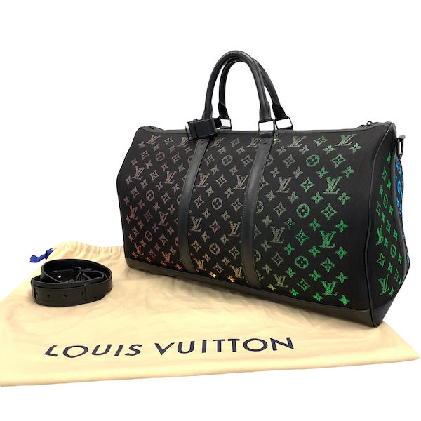 Qoo10] Louis Vuitton 美品 モノグラムライトアップ キーポル
