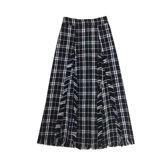チェックスカート レディース ロングスカート フレアスカート きれいめ ゆったり フリンジ 通勤 オ チェックスカート レディース ロングスカート フレアスカート きれいめ ゆったり フリンジ 通勤 オ