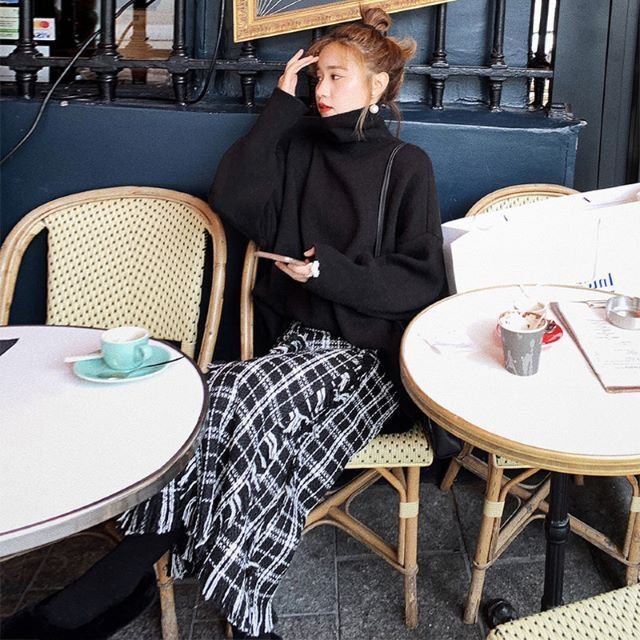 チェックスカート レディース ロングスカート フレアスカート きれいめ ゆったり フリンジ 通勤 オ チェックスカート レディース ロングスカート フレアスカート きれいめ ゆったり フリンジ 通勤 オ