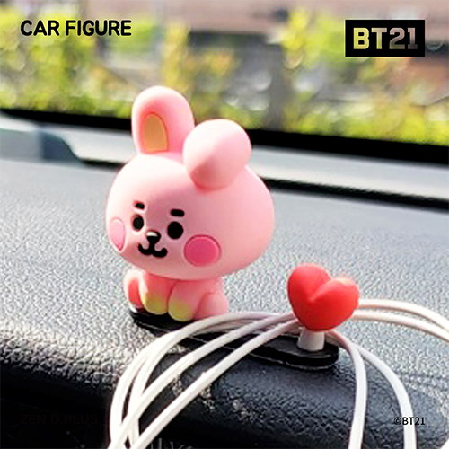 Qoo10] BT21 ベイビー車用フィギュア マスクホルダー