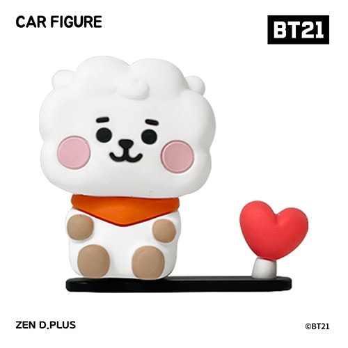 Qoo10] BT21 ベイビー車用フィギュア マスクホルダー
