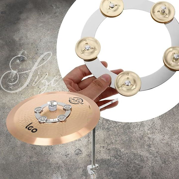 Qoo10] タンバリン チンリング ハイハット クラ