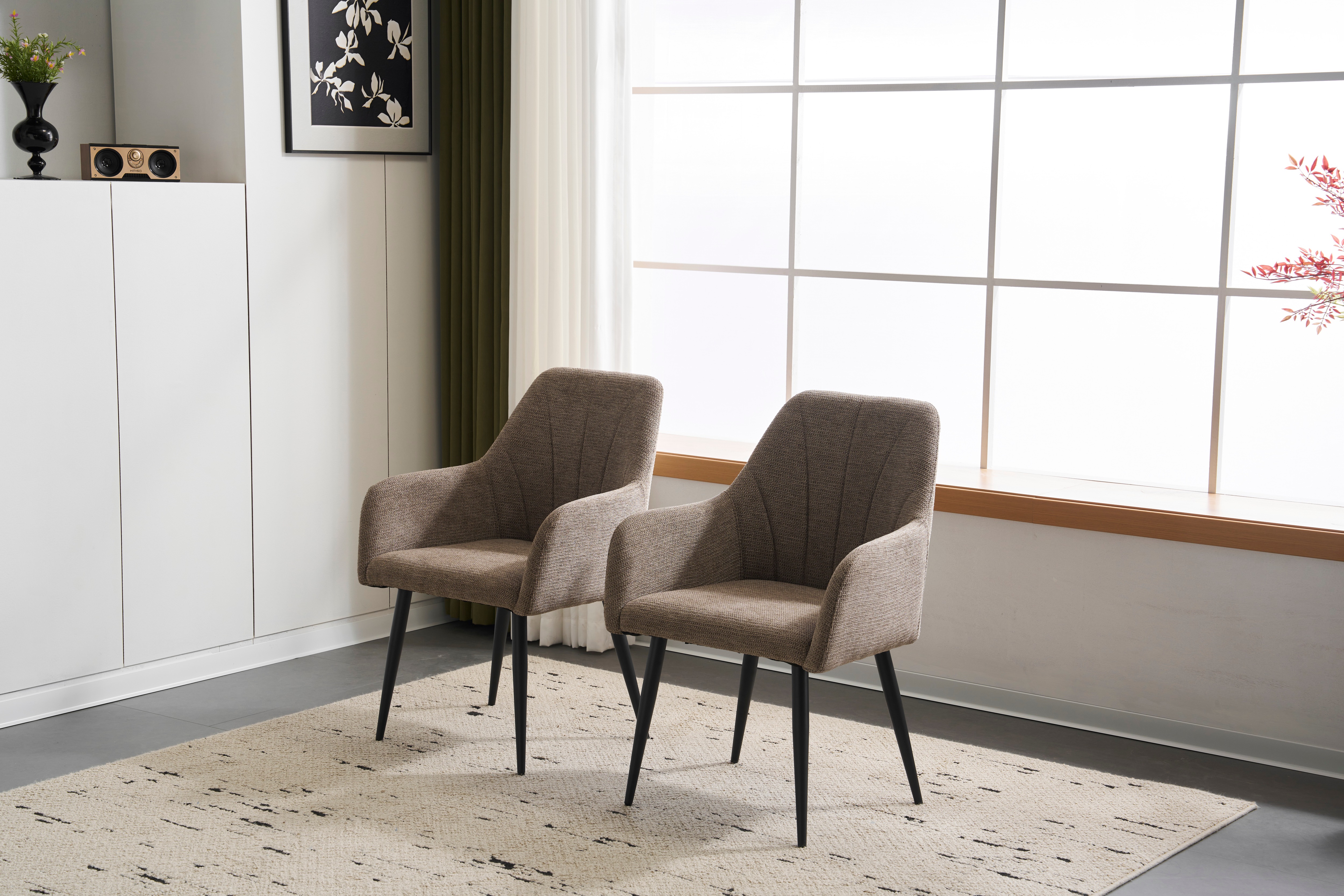 【国内出荷 - 3日配達】【SET2脚】ダイニングチェア 椅子 コンパクト スチール脚 来客対応チェア おしゃれ 組立簡単 北欧風 イス テレワーク 在宅ワーク耐荷重130kg 【国内出荷 - 3日配達】【SET2脚】ダイニングチェア 椅子 コンパクト スチール脚 来客対応チェア おしゃれ 組立簡単 北欧風 イス テレワーク 在宅ワーク耐荷重130kg