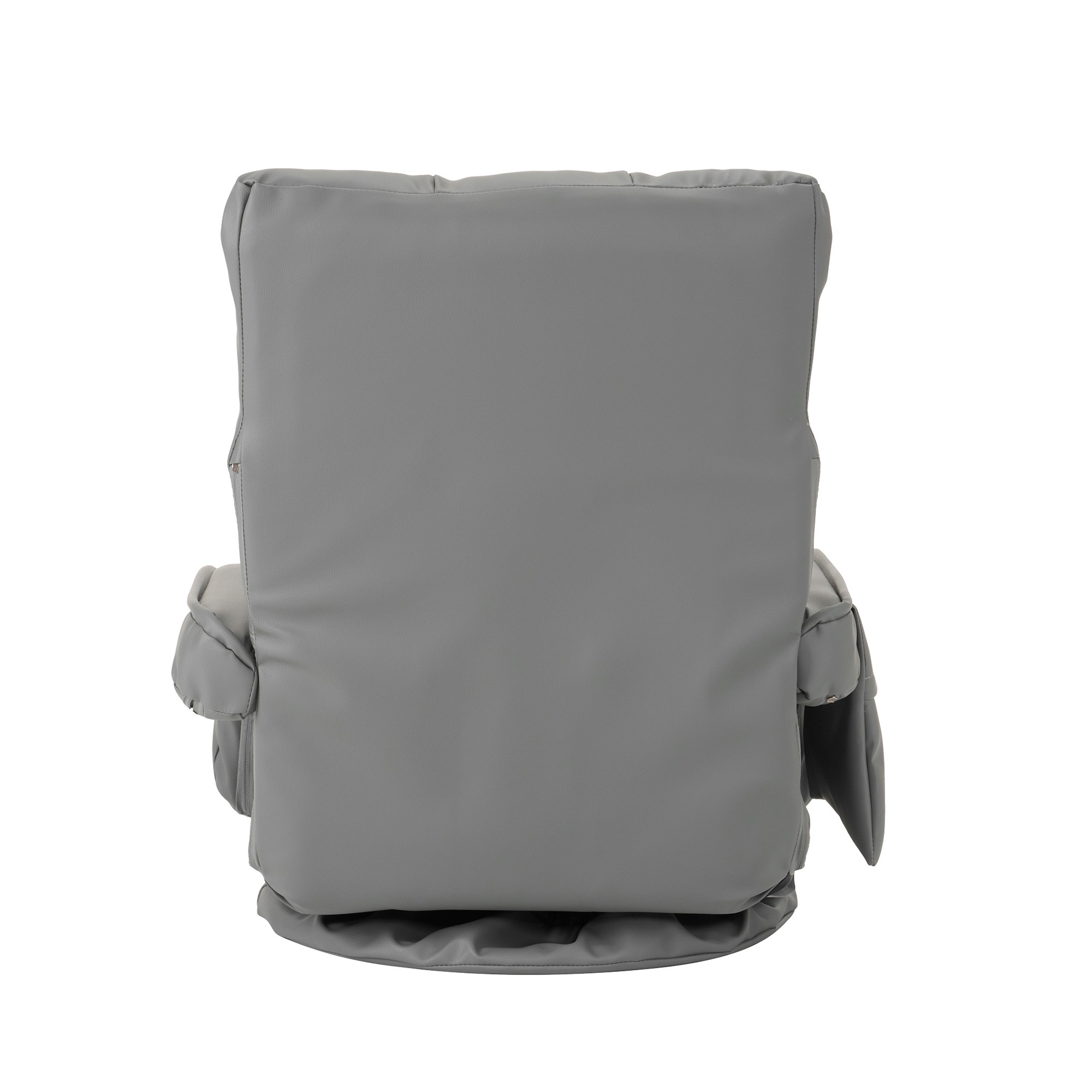 【国内発送.送.料.無.料！】【PUレザー】回転式座椅子 肘掛け 座いす ハイバック 1人掛けソファー リクライニング ソファー リラックスチェア フロア 折りたたみ リクライニングチェアー ファブリ