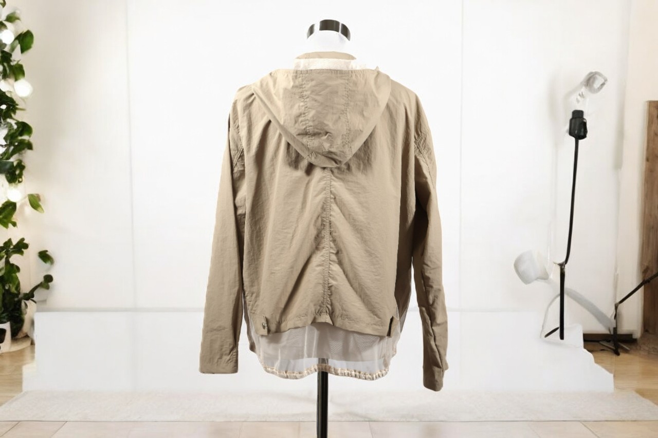 オーガンジーマウンテンパーカー(ベージュ) オーガンジーマウンテンパーカー(ベージュ)