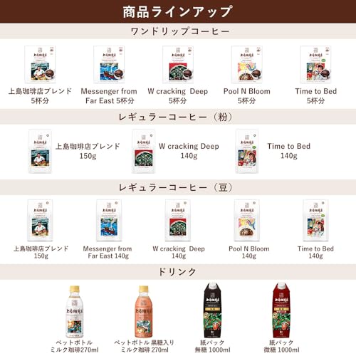 上島珈琲店 アイスコーヒー 無糖 紙パック 1000ml×12本