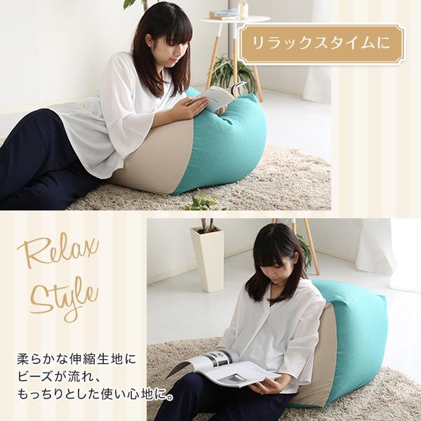 新配合でヘタリにくい キューブ型ビーズクッション Guimauve Neo-ギモーブネオ- カラーズ Mサイズ 新配合でヘタリにくい キューブ型ビーズクッション Guimauve Neo-ギモーブネオ- カラーズ Mサイズ