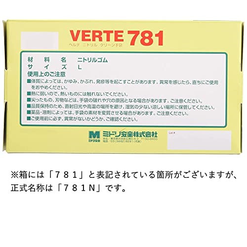 Qoo10] ミドリ安全 サイズ：L ミドリ安全 極薄 滑り止め