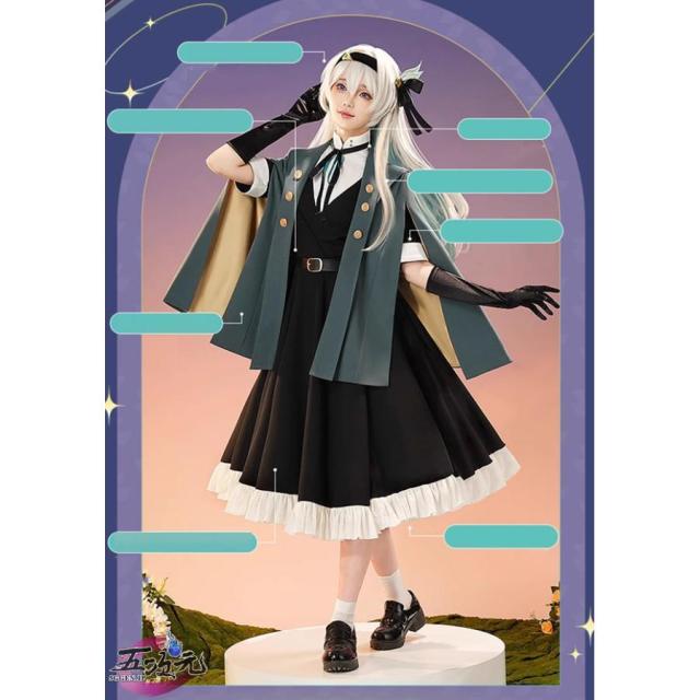 三分妄想 崩壊スターレイル コスプレ ホタル ホタルとひと夏の約束 衣装 ウィッグ 追加可 三分妄想 崩壊スターレイル コスプレ ホタル ホタルとひと夏の約束 衣装 ウィッグ 追加可