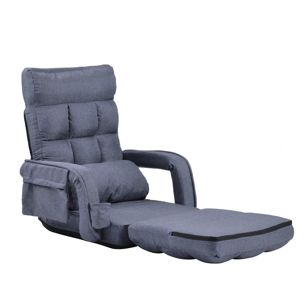 国内発送】134 座椅子 リクライニング 14段ギア リクライニング