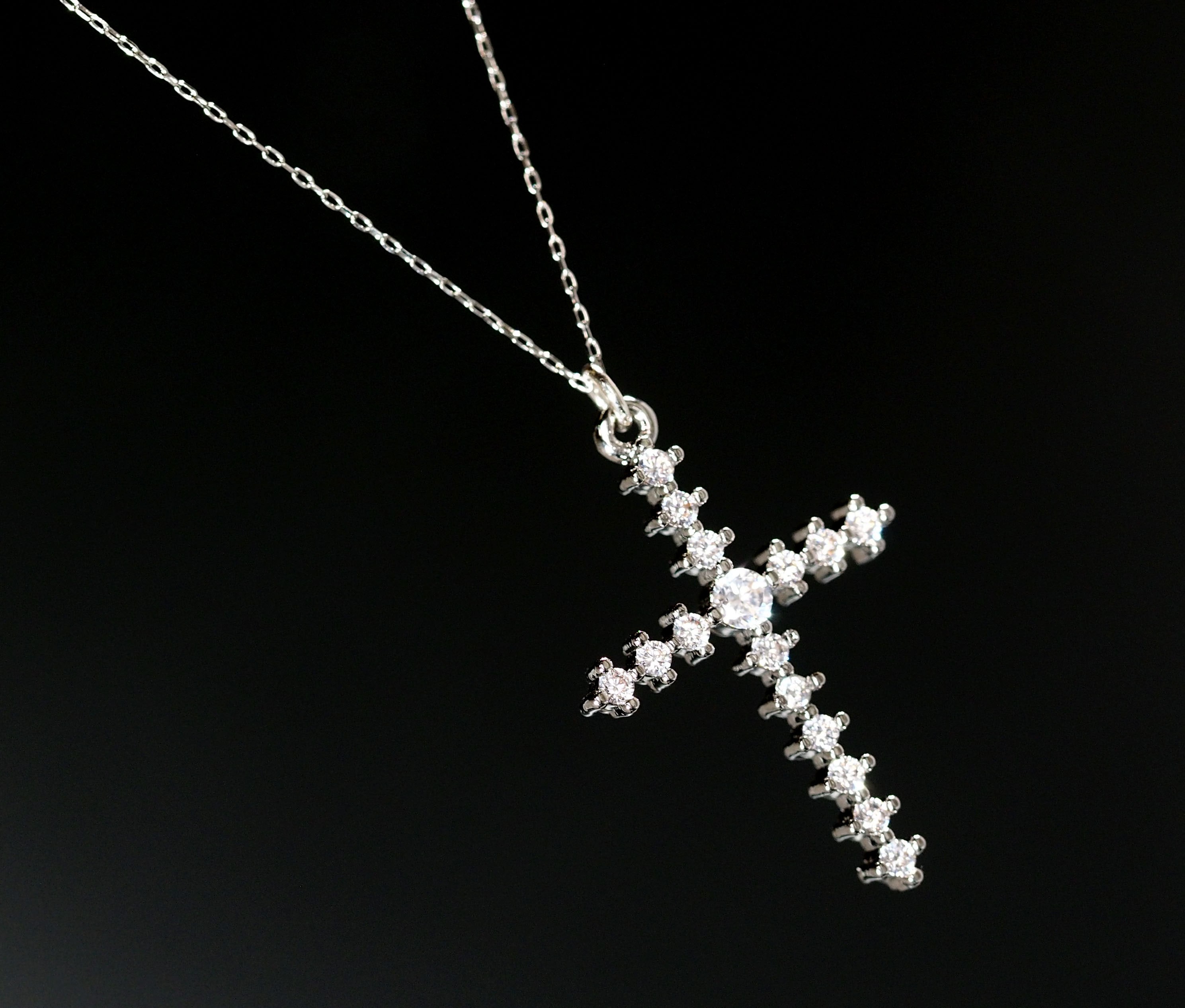 プラチナ製 ダイヤモンド ネックレス 国内生産品 厳選 pt850 ( 刻印有 ジュエリー