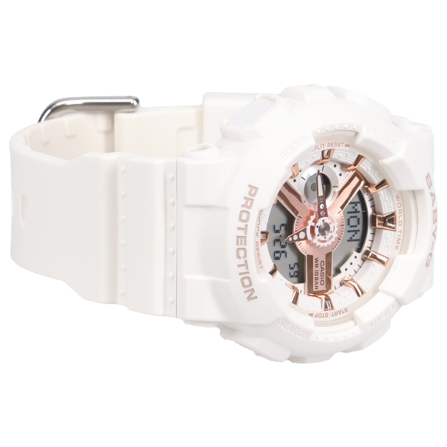 BABY-G 腕時計 BA-110XRG-7AJF BA-110 防水 ベビーG ベイビーG レディース ホワイト 白 BABY-G 腕時計 BA-110XRG-7AJF BA-110 防水 ベビーG ベイビーG レディース ホワイト 白