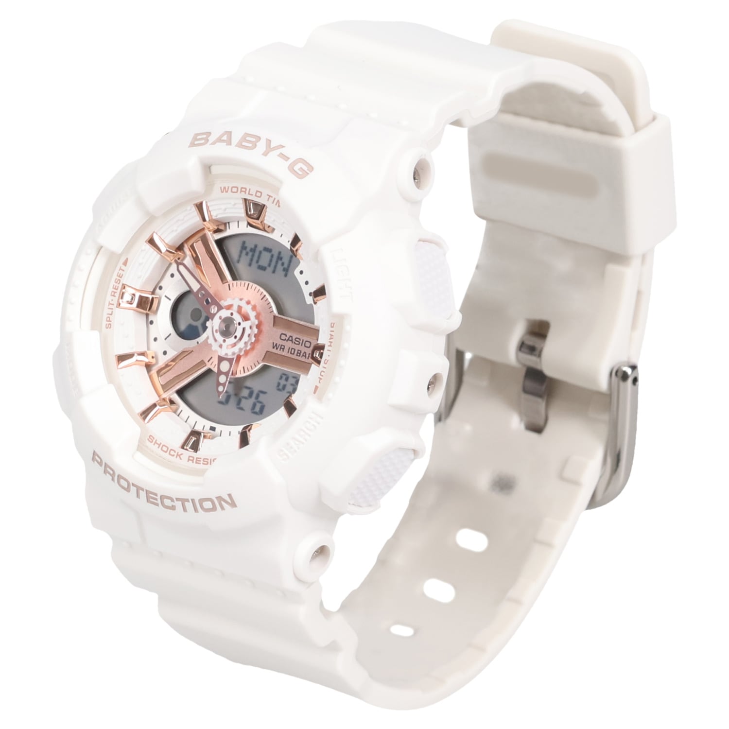 BABY-G 腕時計 BA-110XRG-7AJF BA-110 防水 ベビーG ベイビーG レディース ホワイト 白 BABY-G 腕時計 BA-110XRG-7AJF BA-110 防水 ベビーG ベイビーG レディース ホワイト 白