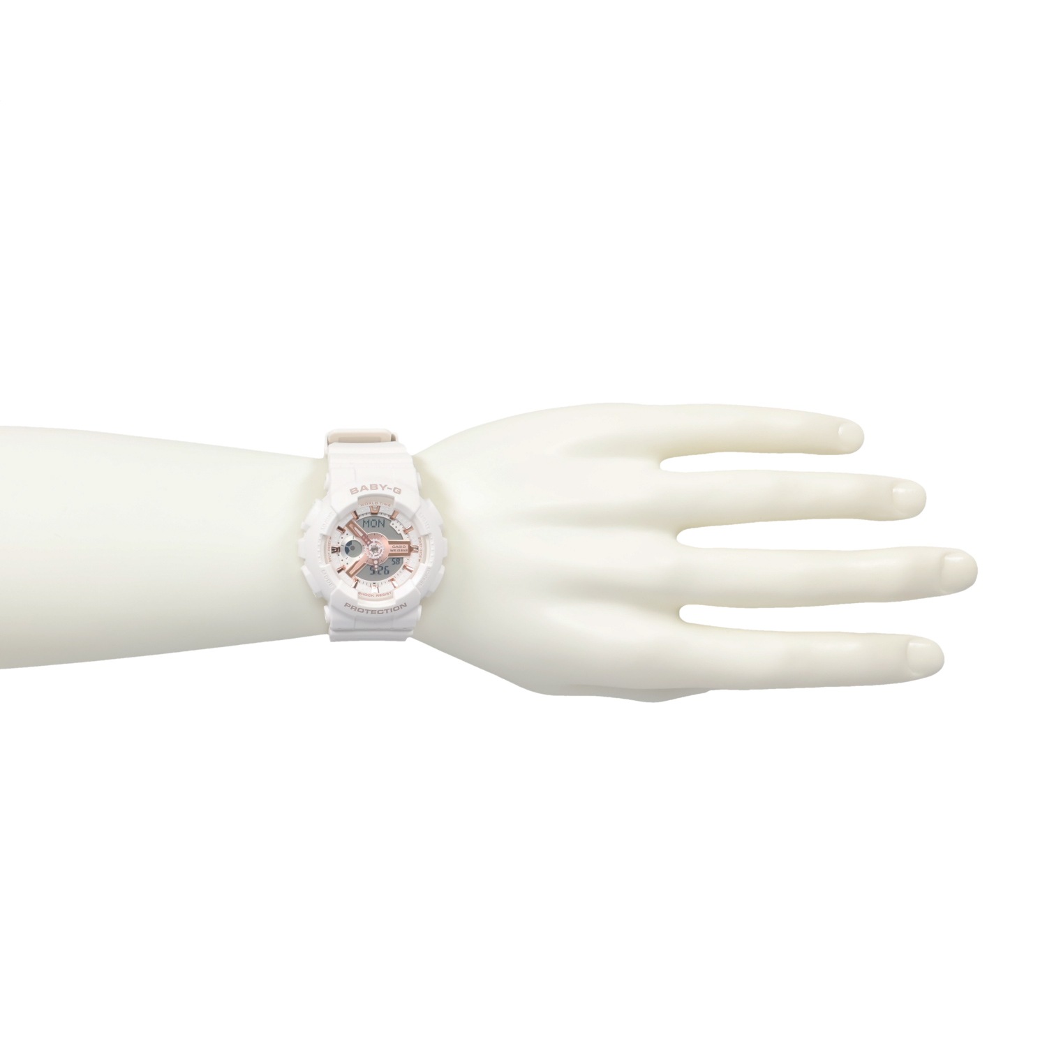 BABY-G 腕時計 BA-110XRG-7AJF BA-110 防水 ベビーG ベイビーG レディース ホワイト 白 BABY-G 腕時計 BA-110XRG-7AJF BA-110 防水 ベビーG ベイビーG レディース ホワイト 白