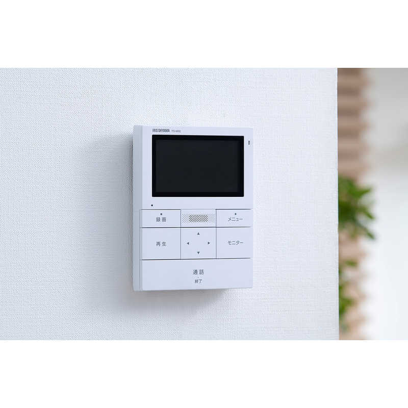 アイリスオーヤマ IRIS OHYAMA テレビドアホン TD-SM3010T-WSH アイリスオーヤマ IRIS OHYAMA テレビドアホン TD-SM3010T-WSH