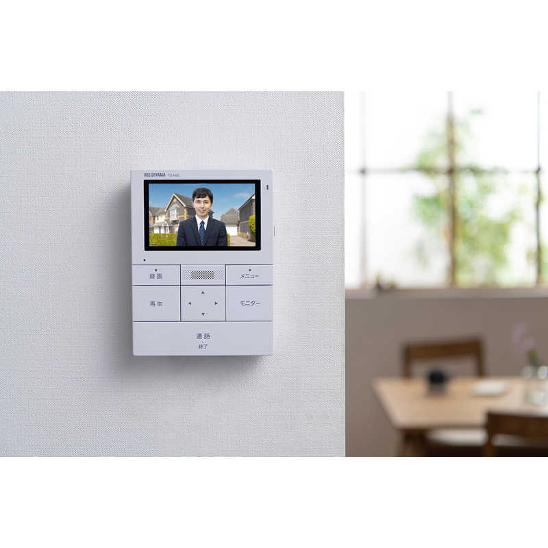 アイリスオーヤマ IRIS OHYAMA テレビドアホン TD-SM3010T-WSH アイリスオーヤマ IRIS OHYAMA テレビドアホン TD-SM3010T-WSH
