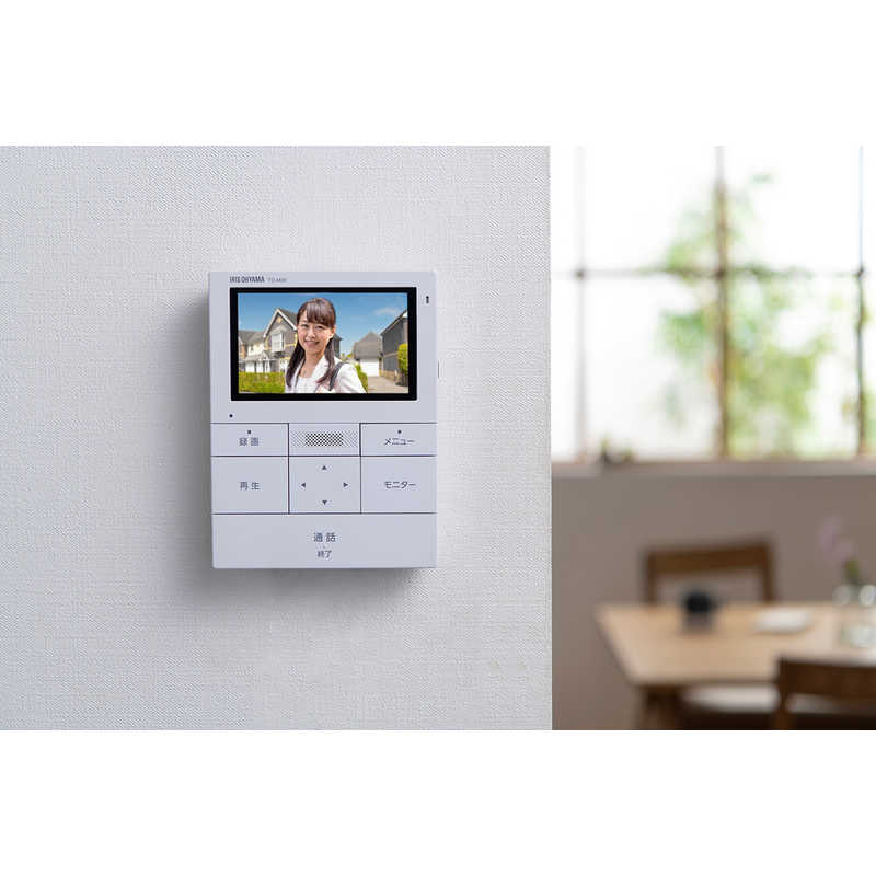 アイリスオーヤマ IRIS OHYAMA テレビドアホン TD-SM3010T-WSH アイリスオーヤマ IRIS OHYAMA テレビドアホン TD-SM3010T-WSH