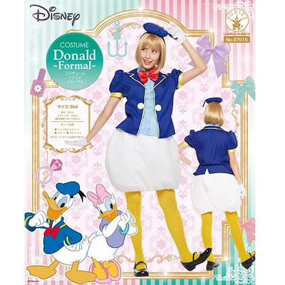 Disney - ドナルド　デイジー　コスチューム 公式 ディズニー ドナルド デイジー コスプレ 6点セット 80cm