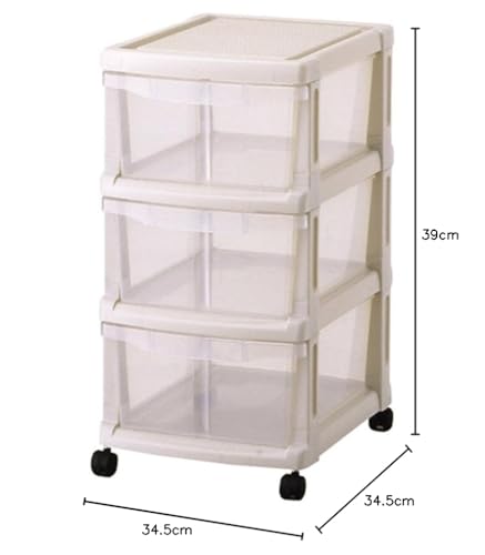 天馬 キャスター付きのシンプルな収納ケース 日本製 簡単組立 ユニフィット 組立式3段 クローゼットで使える衣装ケース 収納ボックス【幅32×奥行41×高さ60.5cm】 天馬 キャスター付きのシンプルな収納ケース 日本製 簡単組立 ユニフィット 組立式3段 クローゼットで使える衣装ケース 収納ボックス【幅32×奥行41×高さ60.5cm】