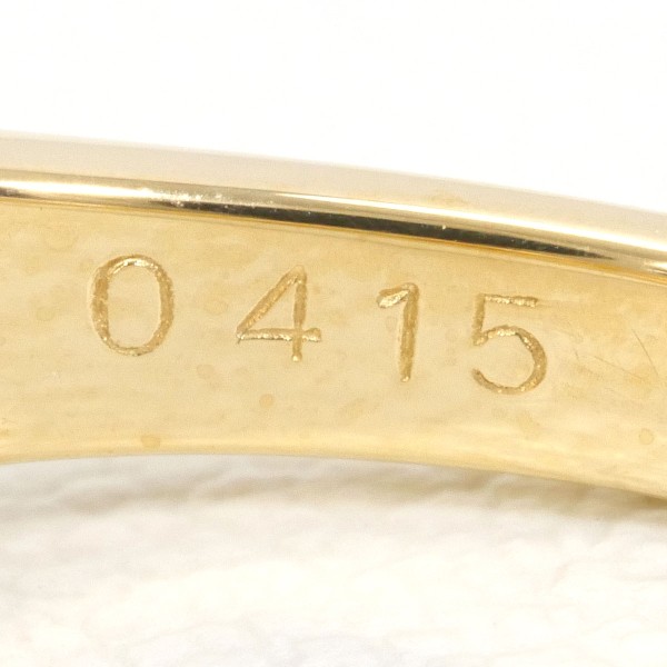 K18 18金 YG イエローゴールド リング 指輪 12号 ダイヤ 0.415 ジュエリー 中古 K18 18金 YG イエローゴールド リング 指輪 12号 ダイヤ 0.415 ジュエリー 中古