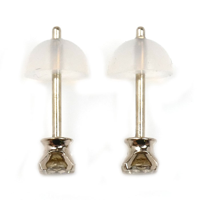 カシケイ K18ゴールド BD ピアス ダイヤモンド0.14ct/0.14ct 0.6g レディース 中古 カシケイ K18ゴールド BD ピアス ダイヤモンド0.14ct/0.14ct 0.6g レディース 中古