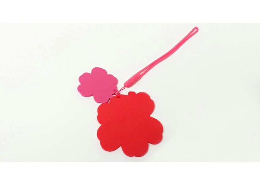 ピンク 赤 Viisaus Unikko キーチェーン 92718 メンズ レディース キーホルダー 雑貨 おしゃれ 可愛い ブランド ギフト 北欧 鍵 小物 花 ウニッコ ロゴ スマｰトフォン 鍵