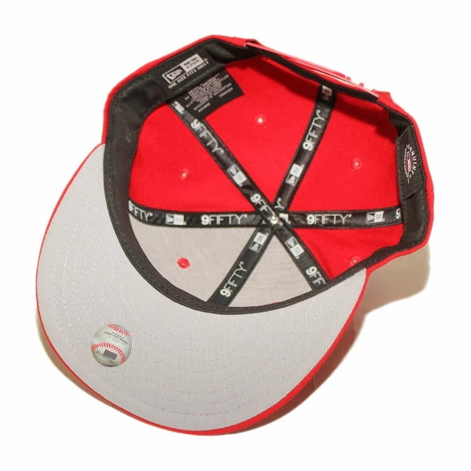 スナップバックキャップ 帽子 9fifty メンズ レディース MLB フィラデルフィア フィリーズ フリーサイズ