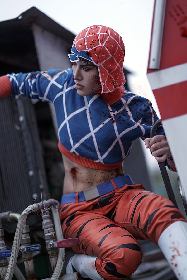 ジョジョ　ミスタ コスプレ 衣装 グイード・ミスタ ジョジョの奇妙な冒険 ジョジョの奇妙な冒険 第5部 グイード・ミスタ コスプレ衣装