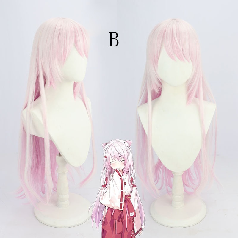 ♩*様 椎名唯華風ウィッグ カットセット済み Qoo10] コスプレウィッグ 椎名唯華 Shiina