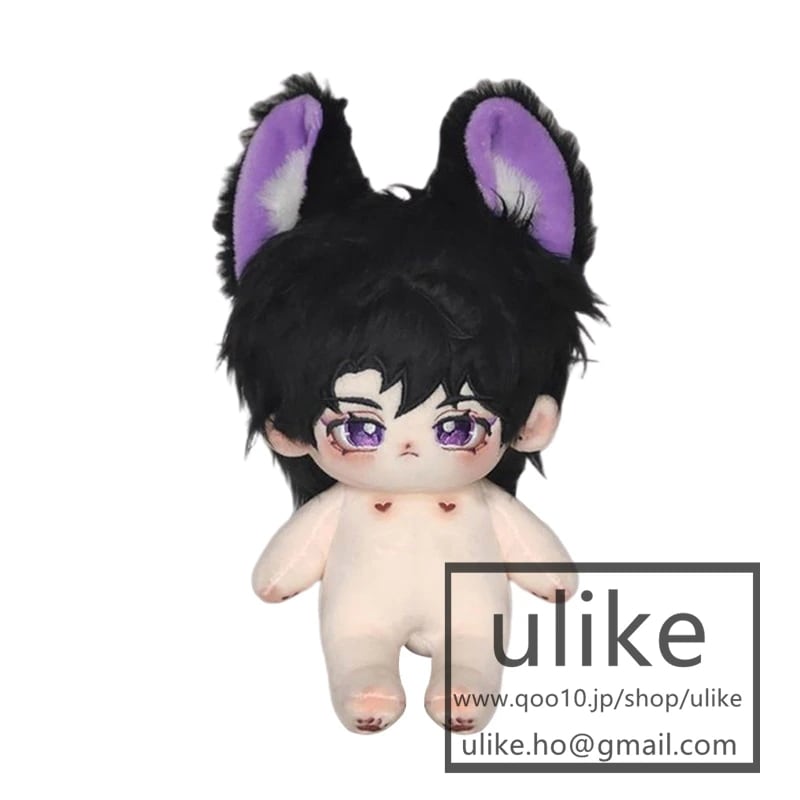獣尾獣耳付け かわいい男の子 ぬいぐるみ 20cm 本体 無属性なし クロス着せ替え人形 日常服人形 韓国ファッション アイドル ぬいぐるみ用 ドールウェア ぬいぐるみ 20cm 服 靴 洋服