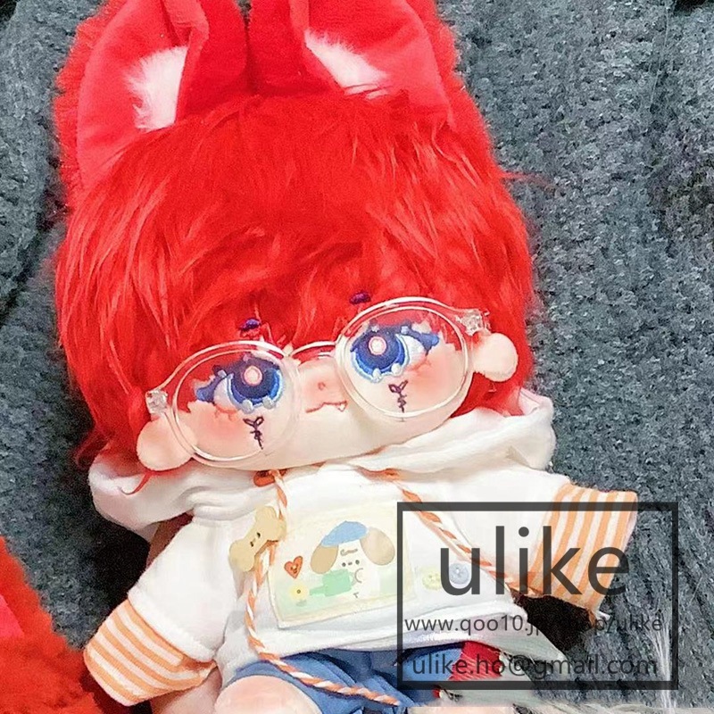 獣尾獣耳付け かわいい男の子 ぬいぐるみ 20cm 本体 無属性なし クロス着せ替え人形 日常服人形 韓国ファッション アイドル ぬいぐるみ用 ドールウェア ぬいぐるみ 20cm 服 靴 洋服