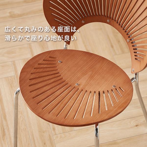 ダイニングテーブルシェルチェア5点セット 140cm