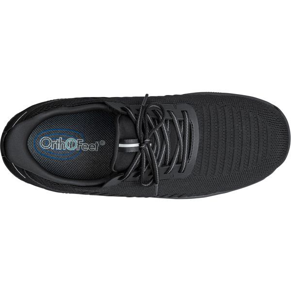 Orthofeet YARI TX BLACK/BLACK-MEDIUM(202 OF20016M 7 25.0cm ハンズフリーシューズ Orthofeet YARI TX BLACK/BLACK-MEDIUM(202 OF20016M 7 25.0cm ハンズフリーシューズ