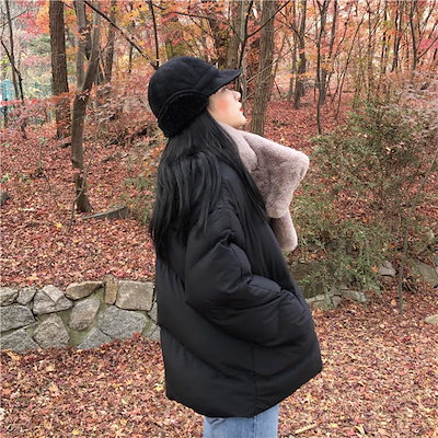 DISCOVER THE SEASON【韓国人気商品!!★超目玉★】韓国ファッション/CHIC気質/ゆったりする/長袖/暖かい/厚手/綿入れダウンコート/コート DISCOVER THE SEASON【韓国人気商品!!★超目玉★】韓国ファッション/CHIC気質/ゆったりする/長袖/暖かい/厚手/綿入れダウンコート/コート