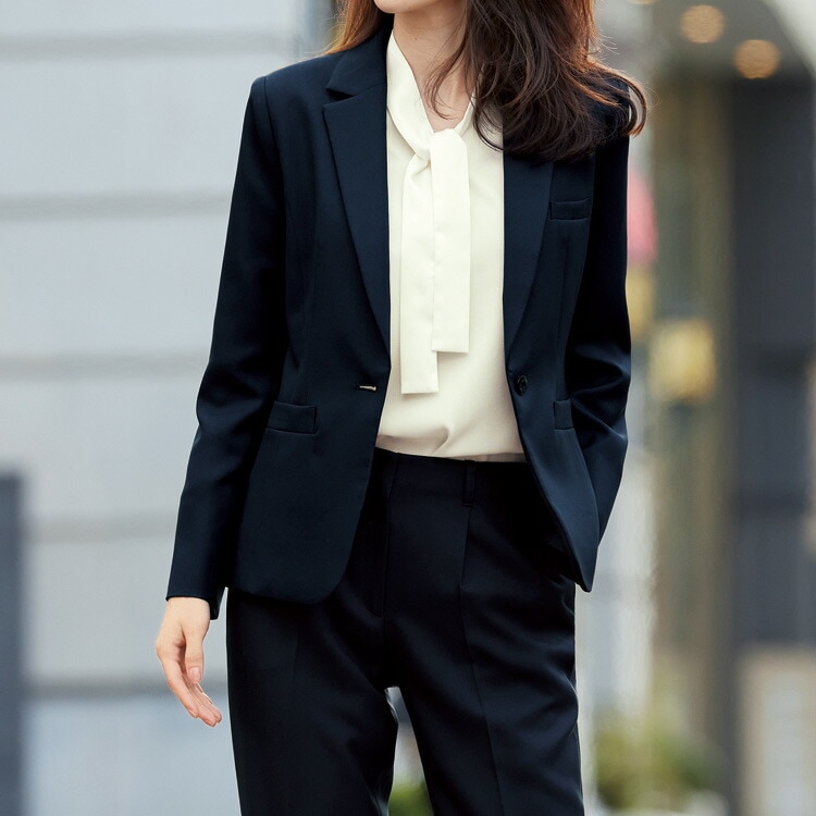 レディース ジャケット テーラード 抗ウィルス オールシーズン