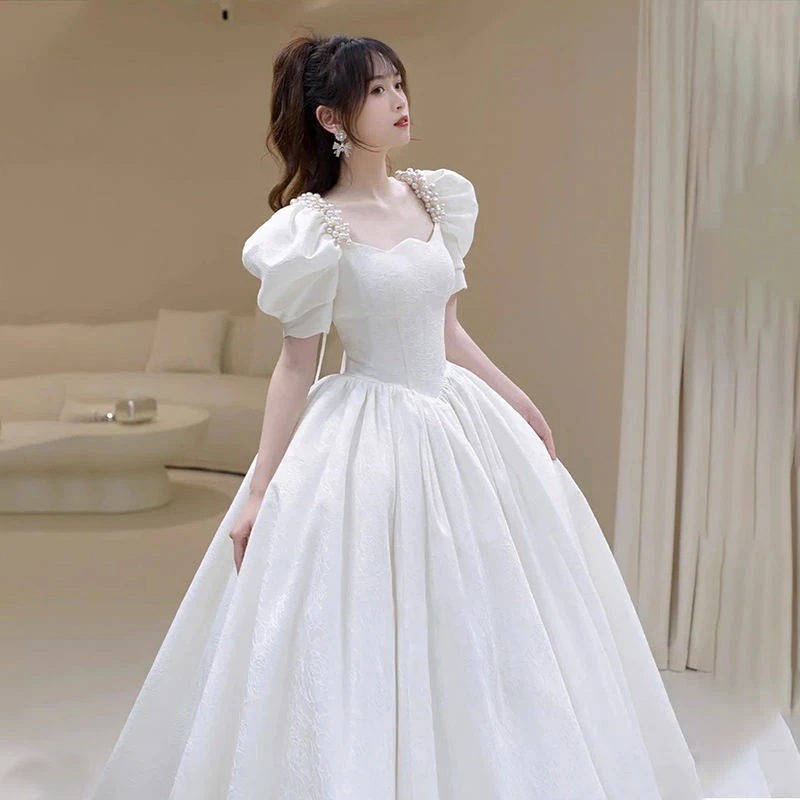 白 婚約 イブニングドレス 女性用 成人式 卒業式 プリンセス チュチュスカート 宴会 司会 白 婚約 イブニングドレス 女性用 成人式 卒業式 プリンセス チュチュスカート 宴会 司会