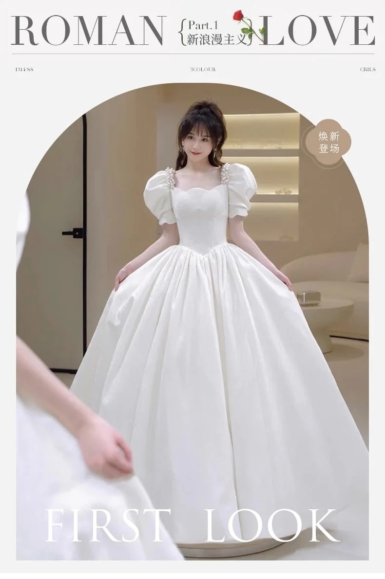 白 婚約 イブニングドレス 女性用 成人式 卒業式 プリンセス チュチュスカート 宴会 司会 白 婚約 イブニングドレス 女性用 成人式 卒業式 プリンセス チュチュスカート 宴会 司会