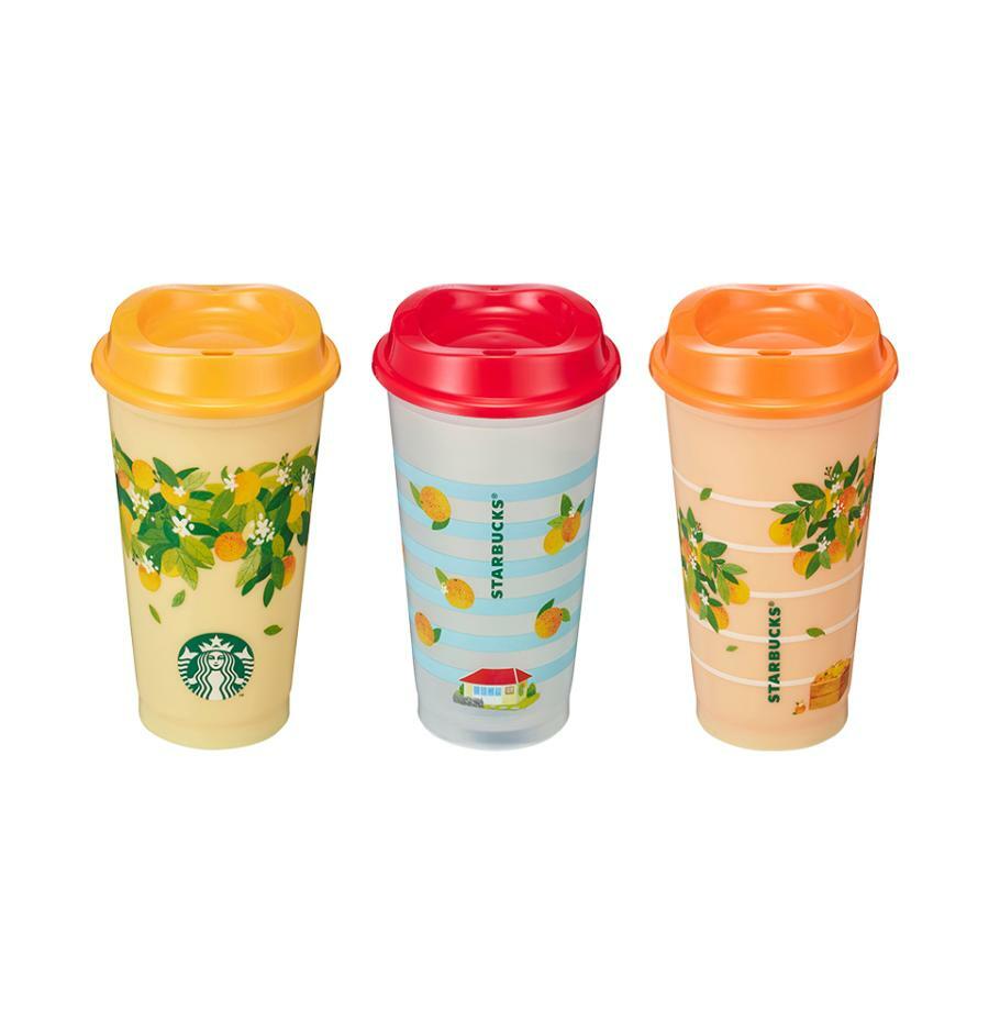 Qoo10] スターバックス リユーザブルカップ3種セット