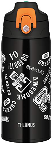 サーモス 水筒 真空断熱2ウェイボトル 0.6L/0.63L ブラックオレンジ FJJ-600WF BKOR サーモス 水筒 真空断熱2ウェイボトル 0.6L/0.63L ブラックオレンジ FJJ-600WF BKOR