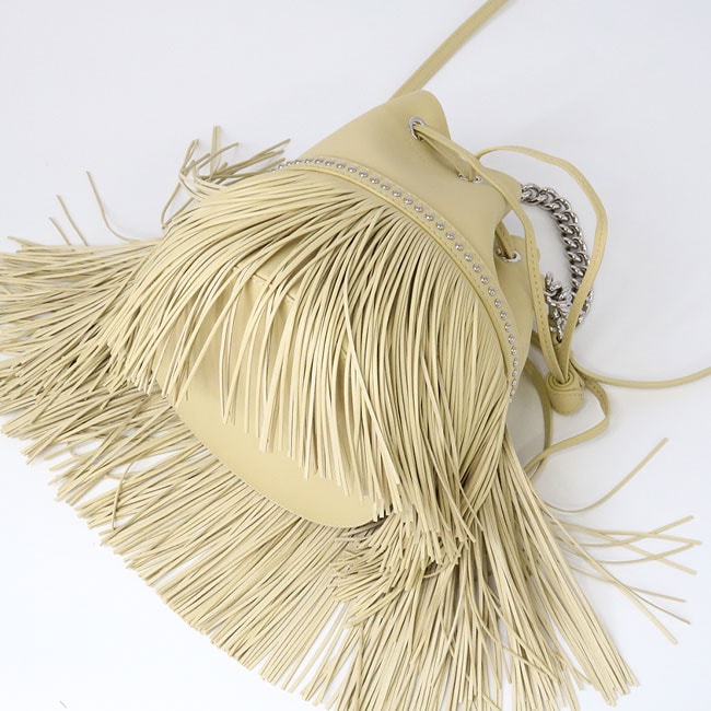 LMDC-1XX-SCNP MEDIUM FRINGE CARNIVAL WITH STUDS MBC-504S YELLOW