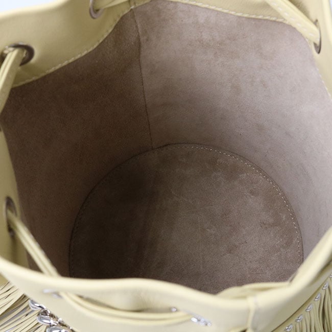 LMDC-1XX-SCNP MEDIUM FRINGE CARNIVAL WITH STUDS MBC-504S YELLOW