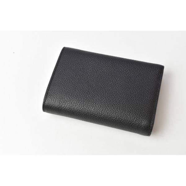 財布 三つ折り TOD S 折財布 レザーダブルTT ブラック/ピンク 財布 三つ折り TOD S 折財布 レザーダブルTT ブラック/ピンク