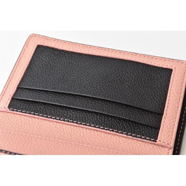 財布 三つ折り TOD S 折財布 レザーダブルTT ブラック/ピンク 財布 三つ折り TOD S 折財布 レザーダブルTT ブラック/ピンク