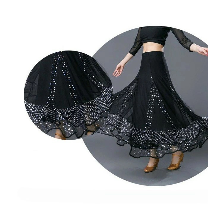 新品　社交ダンス　スカート　水色　パーティ　レッスン　タンゴ　2113 新品 社交ダンス スカート 水色 パーティ レッスン タンゴ 2113の通販