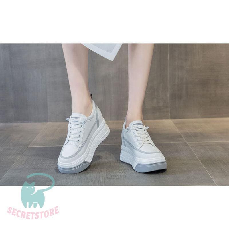【人気SALE】厚底スニーカー レディーススニーカー ウォーキングシューズ シークレット インヒール 軽量 身長アップ 歩きやすい 疲れにくい おしゃれ 通勤通学カジュアル