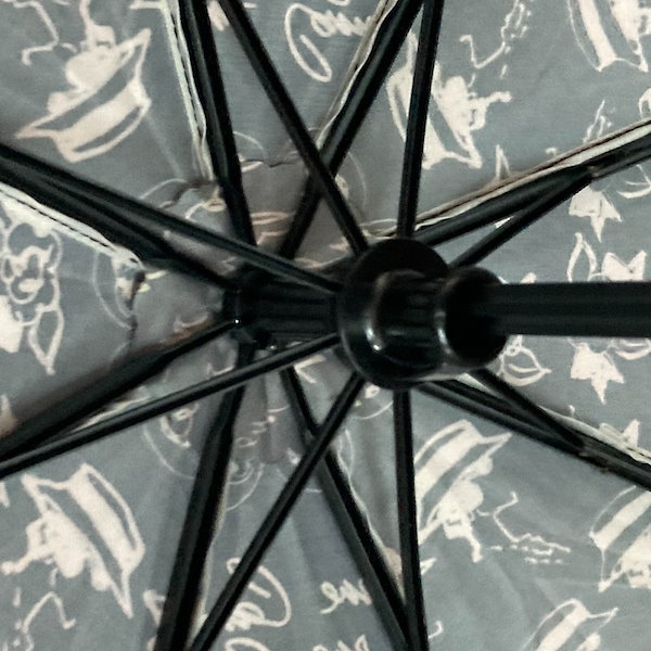 Qoo10] CHANEL 傘 ロゴ CC ココマーク 折り畳み傘