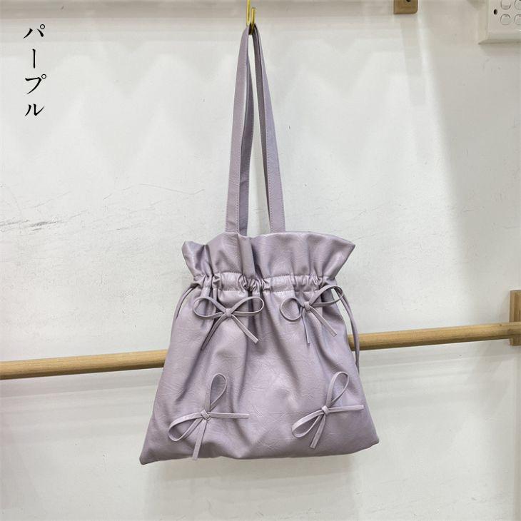 【韓国ins大人気】リボン付き 巾着 バッグ ハンドバッグ 手持ち シンプル 無地 韓国ファッション【akb406-590】【予約販売:15-20日】宅込 【韓国ins大人気】リボン付き 巾着 バッグ ハンドバッグ 手持ち シンプル 無地 韓国ファッション【akb406-590】【予約販売:15-20日】宅込