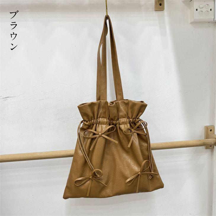 【韓国ins大人気】リボン付き 巾着 バッグ ハンドバッグ 手持ち シンプル 無地 韓国ファッション【akb406-590】【予約販売:15-20日】宅込 【韓国ins大人気】リボン付き 巾着 バッグ ハンドバッグ 手持ち シンプル 無地 韓国ファッション【akb406-590】【予約販売:15-20日】宅込