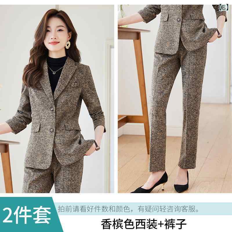 レディース パンツスーツ ビジネス セットアップ ツイード ウール 厚手 フォーマル ジャケット 黒 薄茶 ワインレッド シングルブレスト オフィス 上品 スタイリッシュ 高級感 あたたかい エレガン レディース パンツスーツ ビジネス セットアップ ツイード ウール 厚手 フォーマル ジャケット 黒 薄茶 ワインレッド シングルブレスト オフィス 上品 スタイリッシュ 高級感 あたたかい エレガン